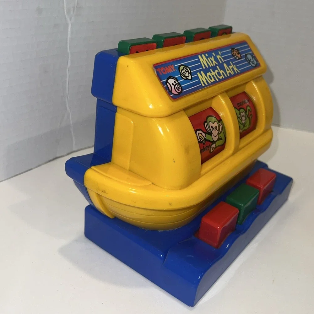 Mix and Match Ark Vintage‎ Game by Tomy Toddler Baby Sorting game 1989 VGC